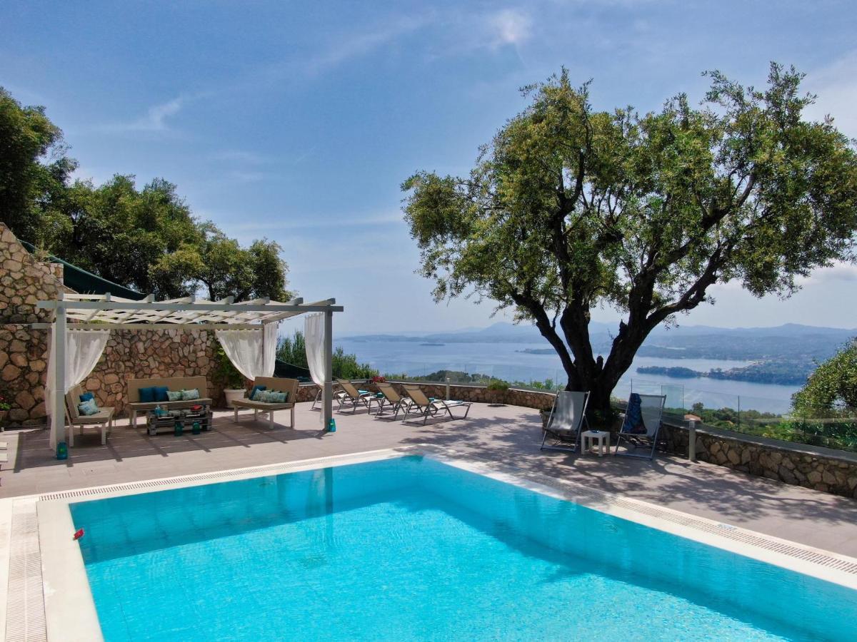 Athiri House Villa Corfu Szpartílasz Kültér fotó