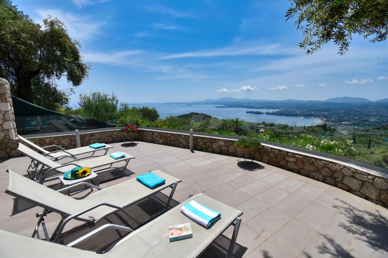 Athiri House Villa Corfu Szpartílasz Kültér fotó